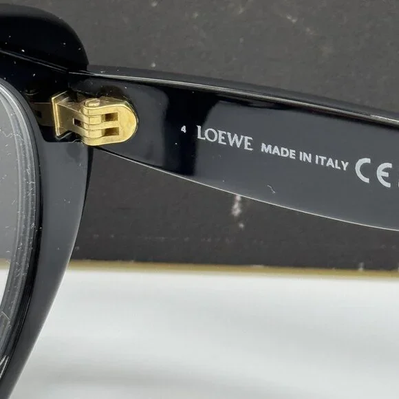NEW LOEWE LW50088I 001 WOMEN EYEGLASSES BLACK OVAL LOEWE EYEWEAR